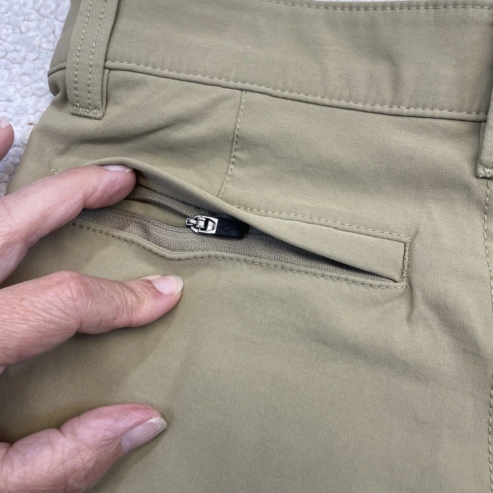 Eddie Bauer Shorts Mens 30 Khaki Travex Horizon Guide Hiking Travel Chino 9